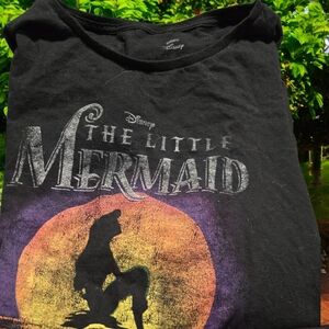 Disney Black and Purple Little Mermaid Tee